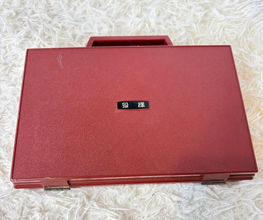Nintendo Yakuman Diamond Mahjong Tile Set Heavy Tiles Vintage Complete Japan