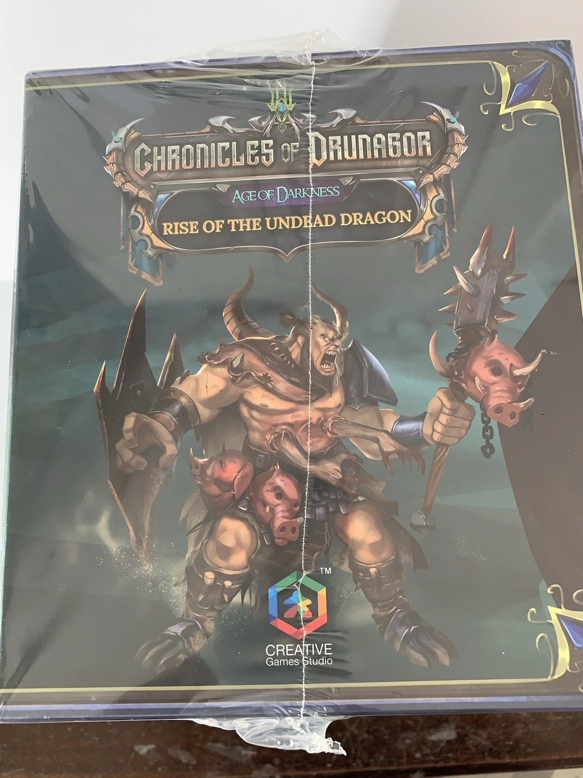 Chronicles of Drunagor: The Rise of the Undead Dragon ** NEW SEALED**