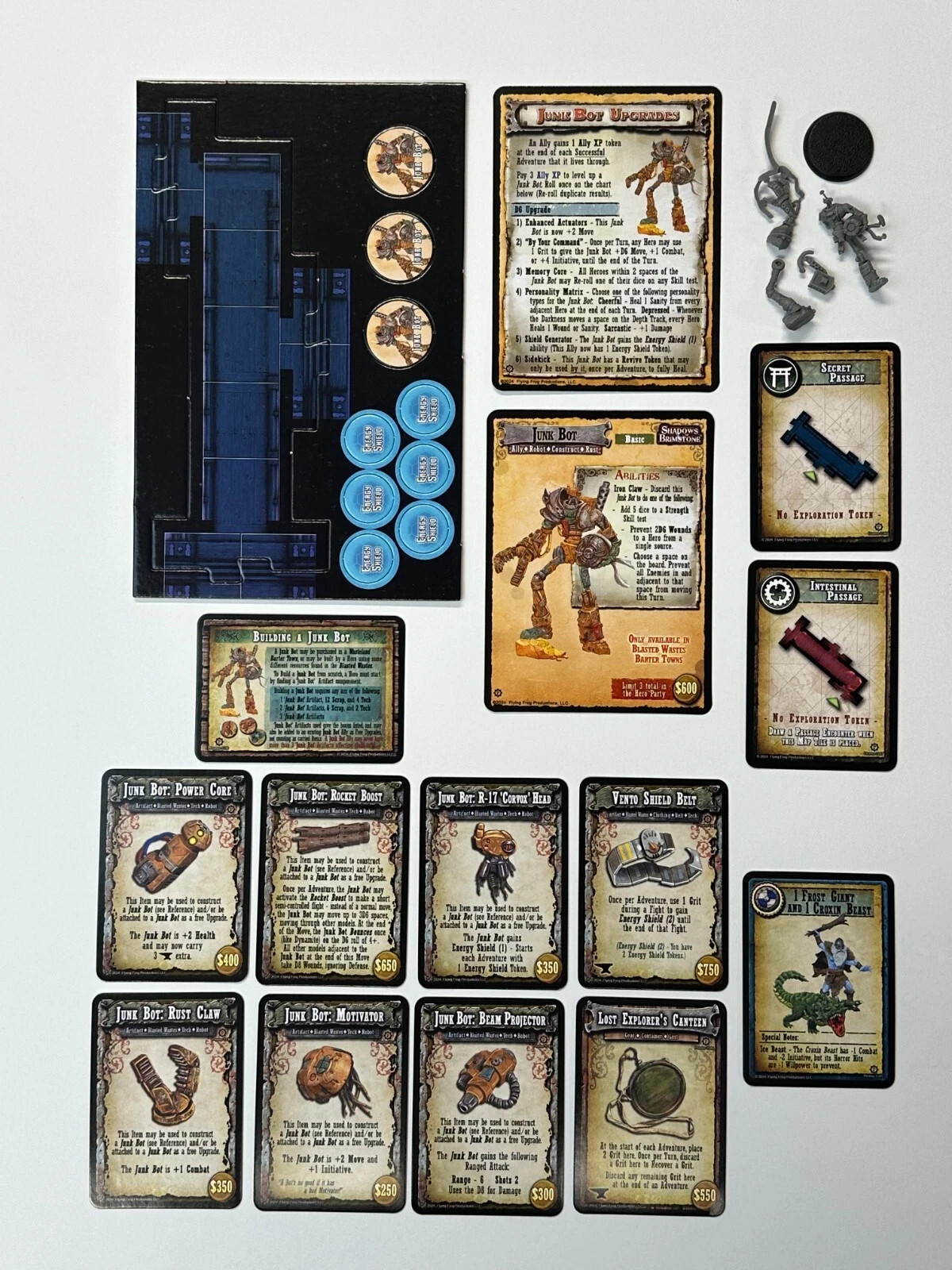 Shadows of Brimstone 2024 Roll-To-Move Goody Box NEW & COMPLETE Flying Frog