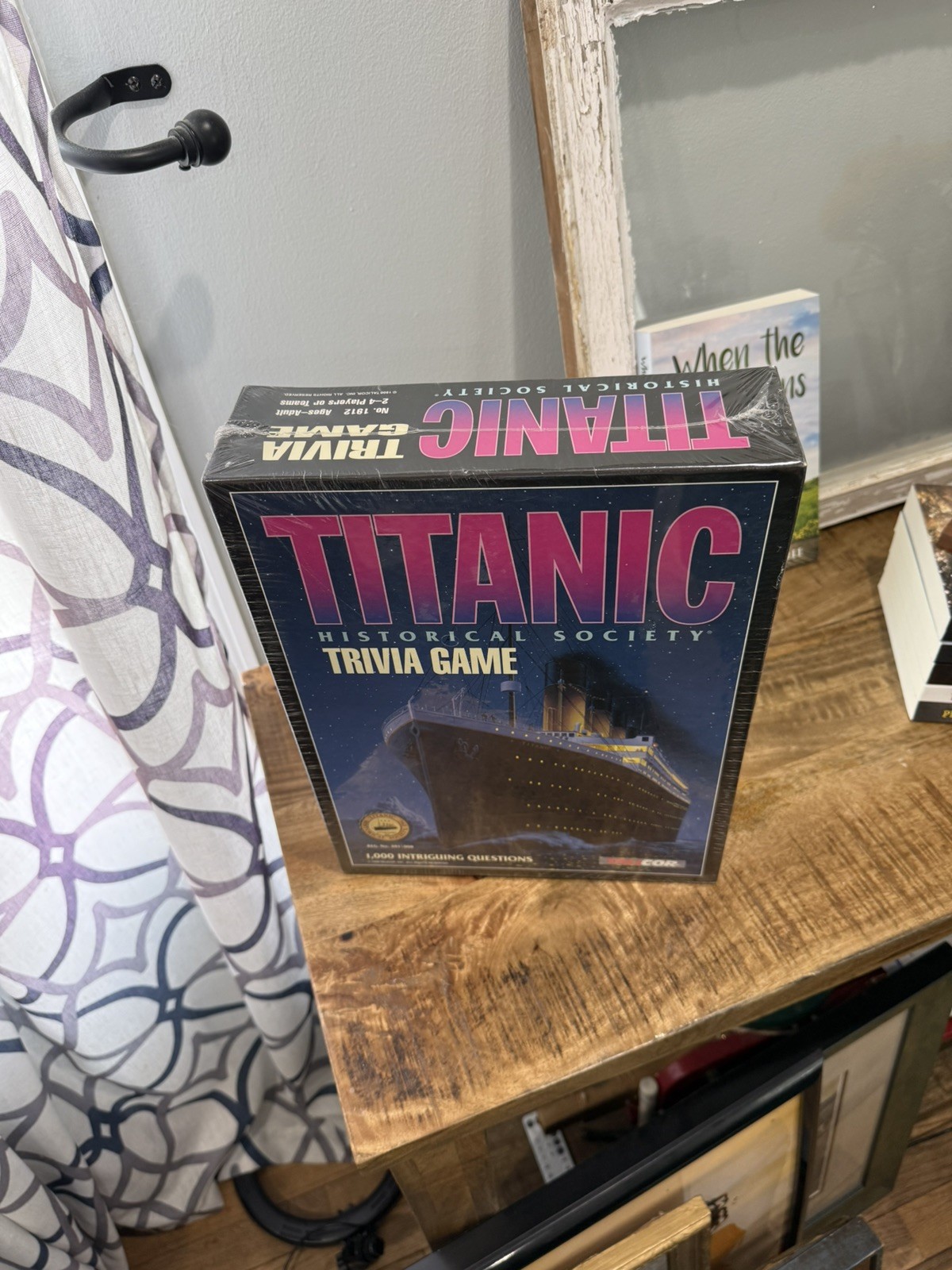 New Trivia Titanic Vintage 1998 Historical Society Talicor Board Game Sealed