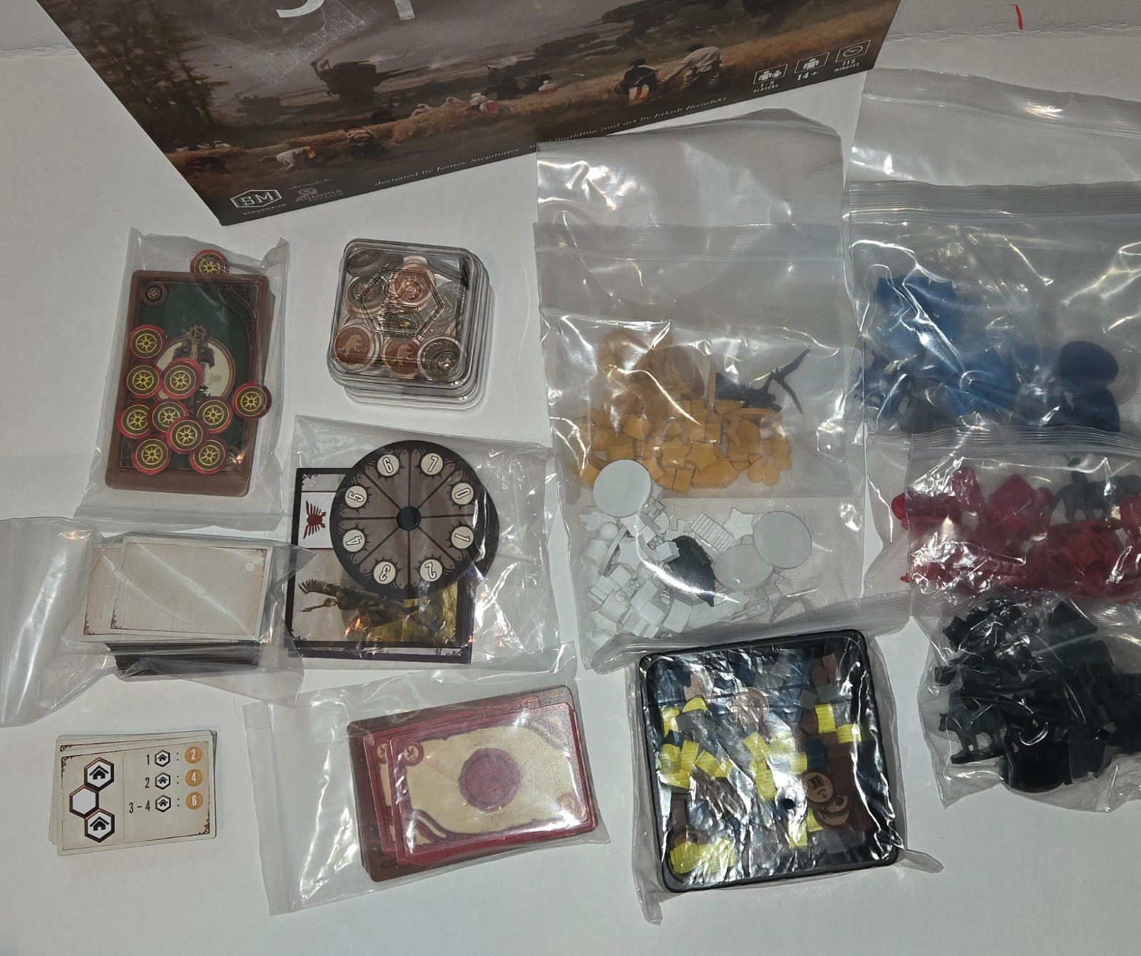 Scythe Board Game Stonemaier Complete NM Condition plus Modular Board Expansion