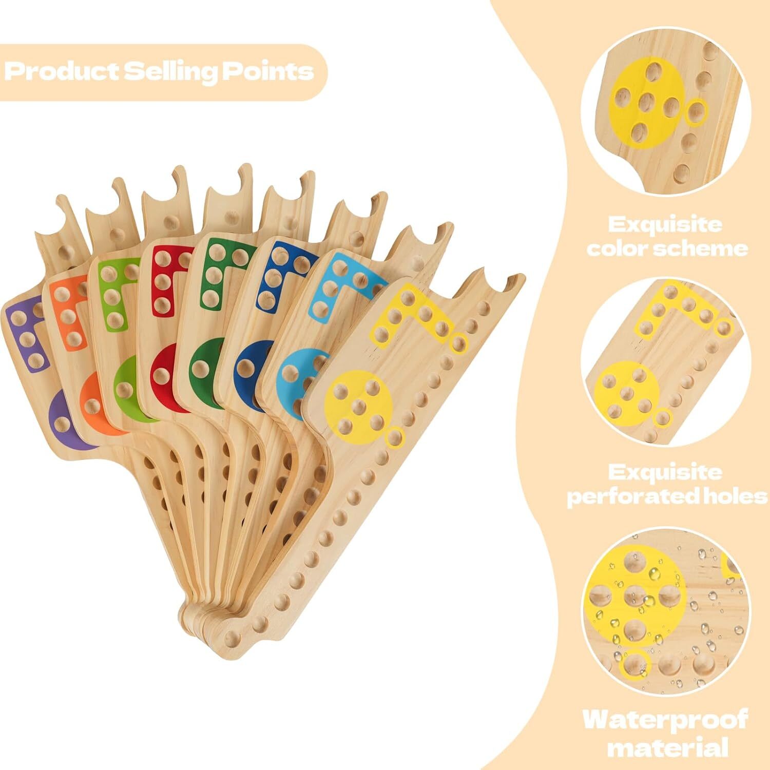 Wooden Jokers and Marbles Game Set 2 to 8 Players Travel Board with Cards