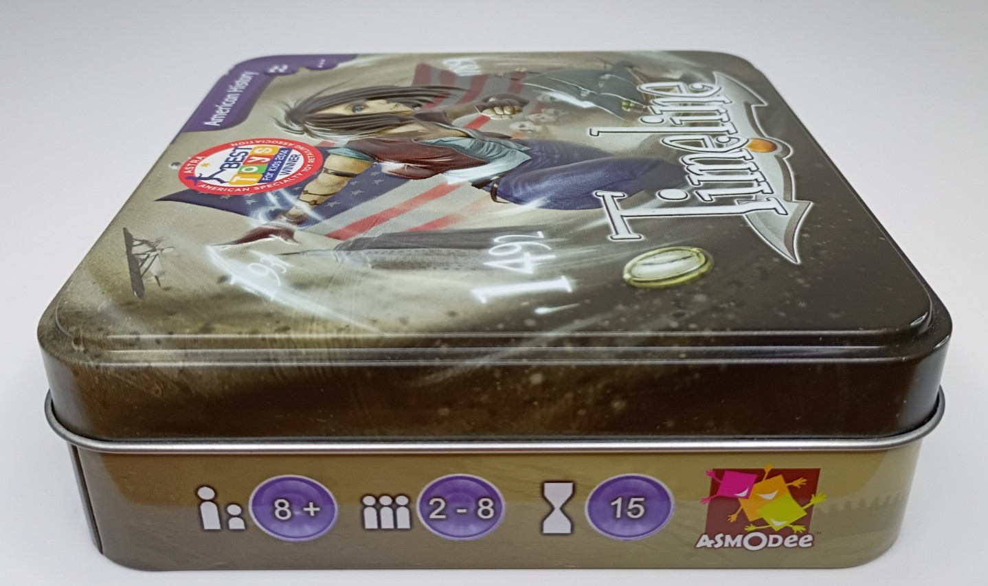 Timeline Card Game by Asmodee Frederic Henry – American History 100% COMPLETE
