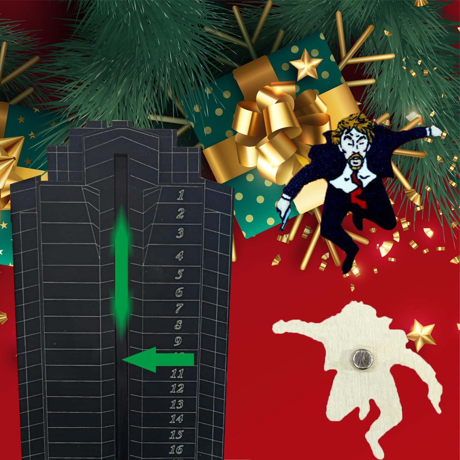 Die Hard Advent Calendar, 2025 Christmas Black Calendar