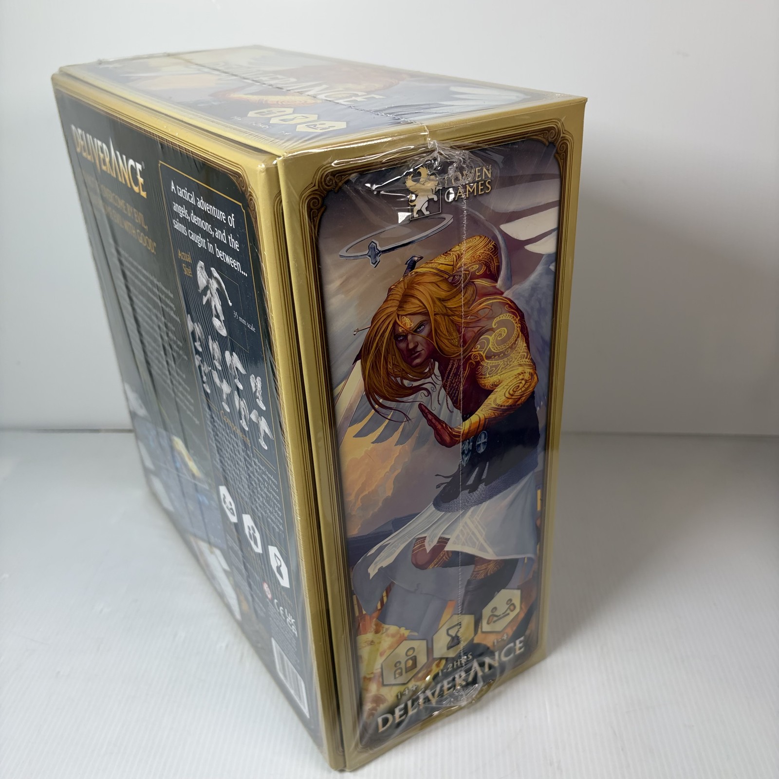 Deliverance Deluxe Board Game Kickstarter All In w/ Acrylic Standees, Mat & More