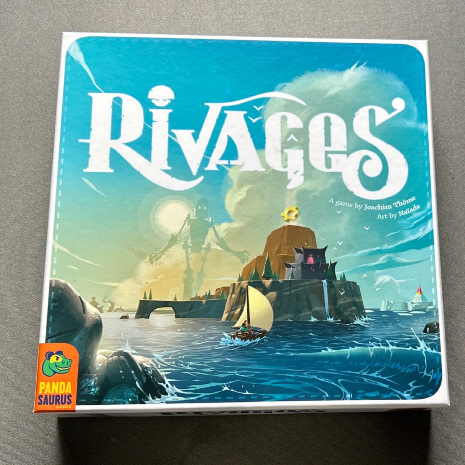 Rivages Board Game Flip & Write Adventure 1+ Players