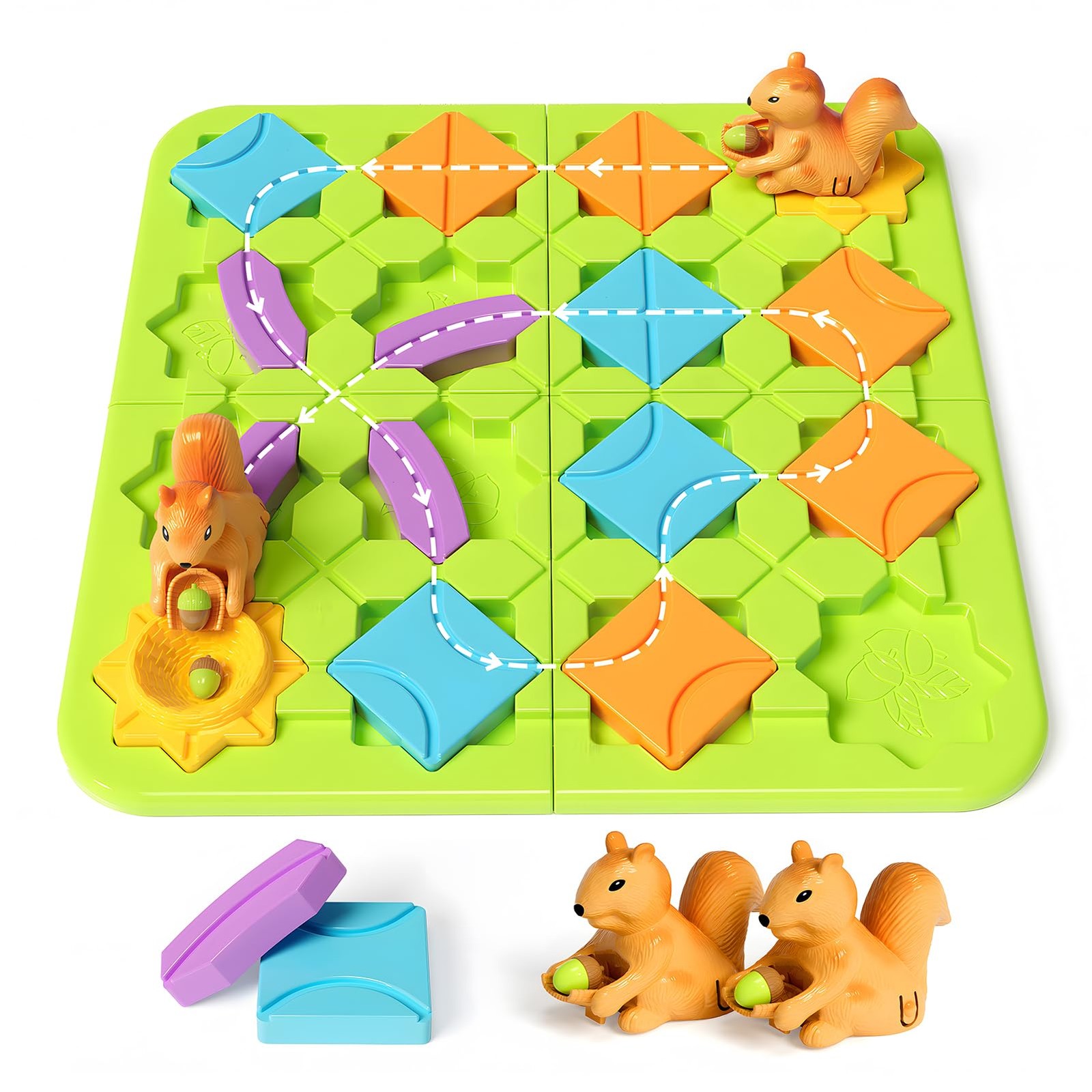 STEM Board Games Kids Toys, Maze Brain Teaser Puzzles Learning Games for Kids…