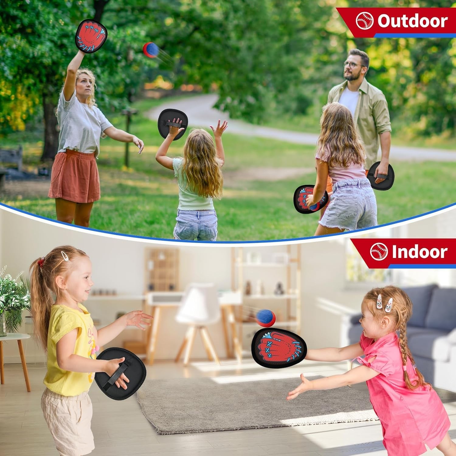 Interactive Stick Catch Ball Game for Kids Improves Hand Eye Coordination