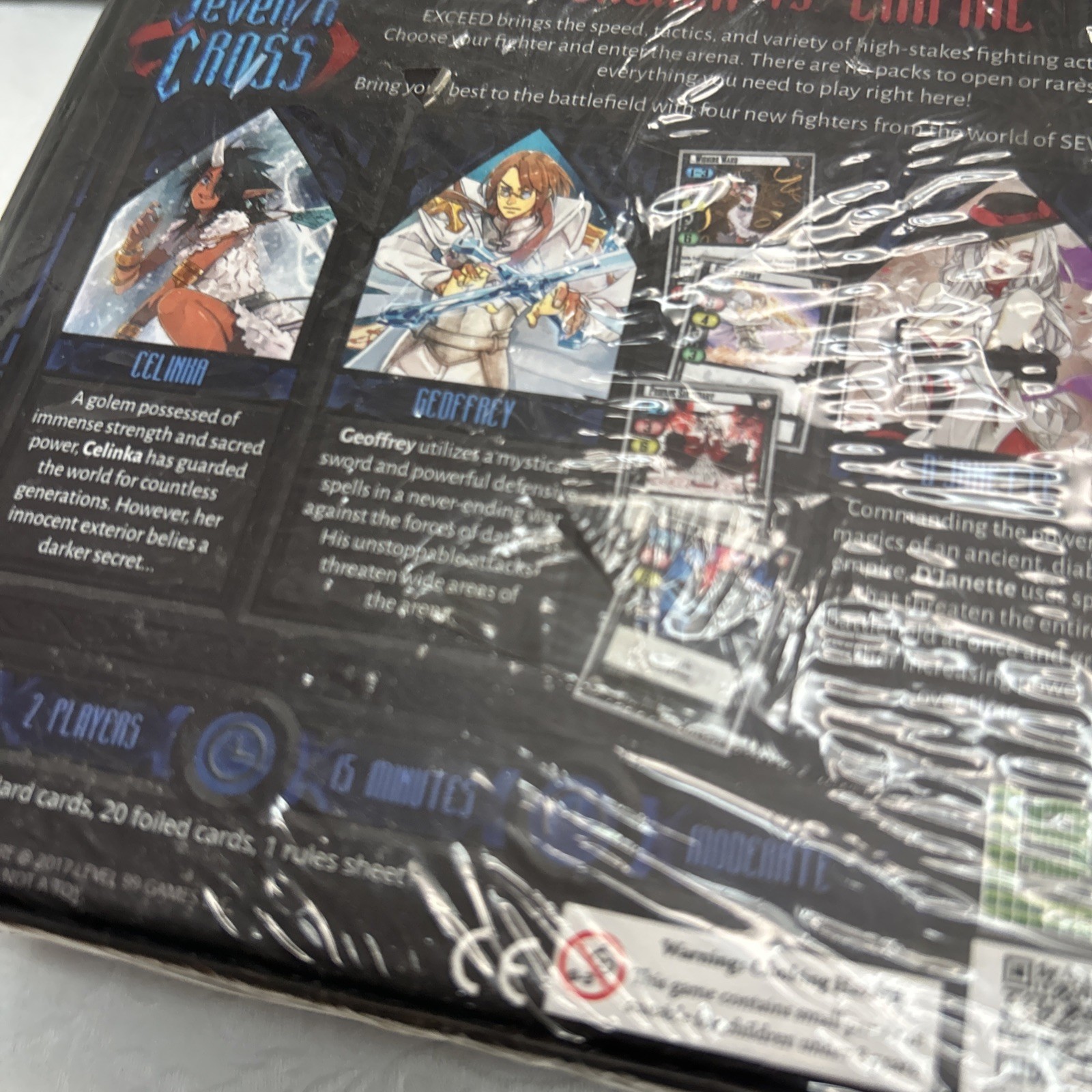 Level 99 Exceed Fighting System 7th Seventh Cross Sealed