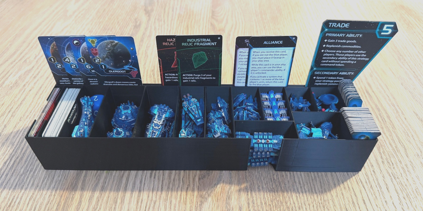 Organizer Inserts for Twilight Imperium 4 + Prophecy of Kings + Thunder’s Edge