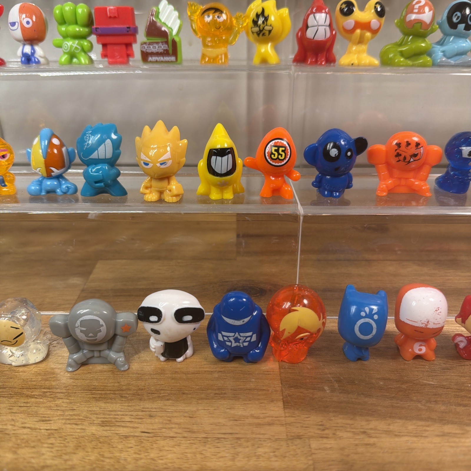 Crazy Bones Lot Of 69 Mixed Figures Condition varies Ships Fast!