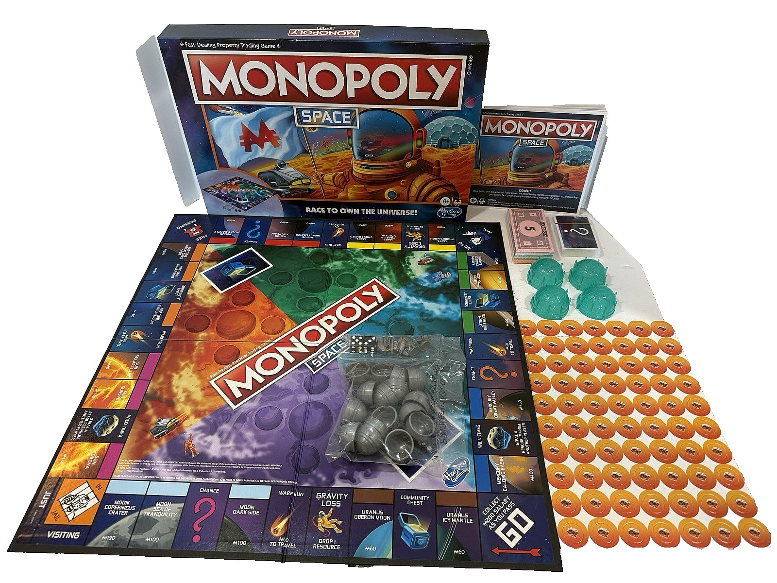 Monopoly Space Race to Own the Universe Trading Board Game NEW