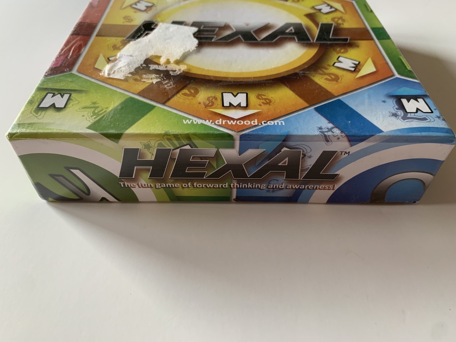 HEXAL Dr. Wood Challenge Centre Sealed Import Strategy Board Game Rare OOP