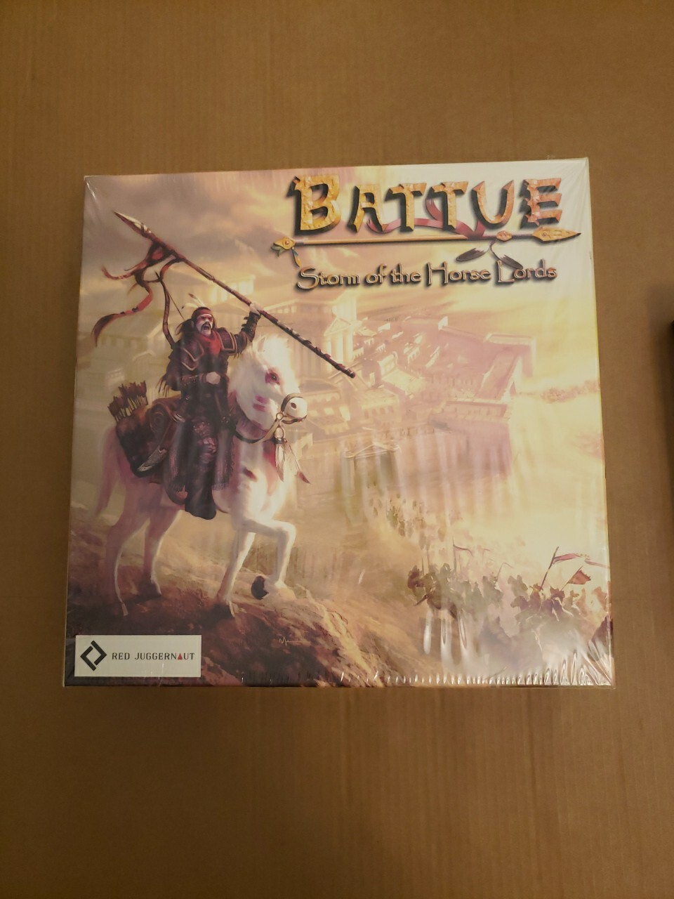 Battue: Storm of the Horse Lords & Walls of Tarsos Exp Board Game. Sealed/ New.