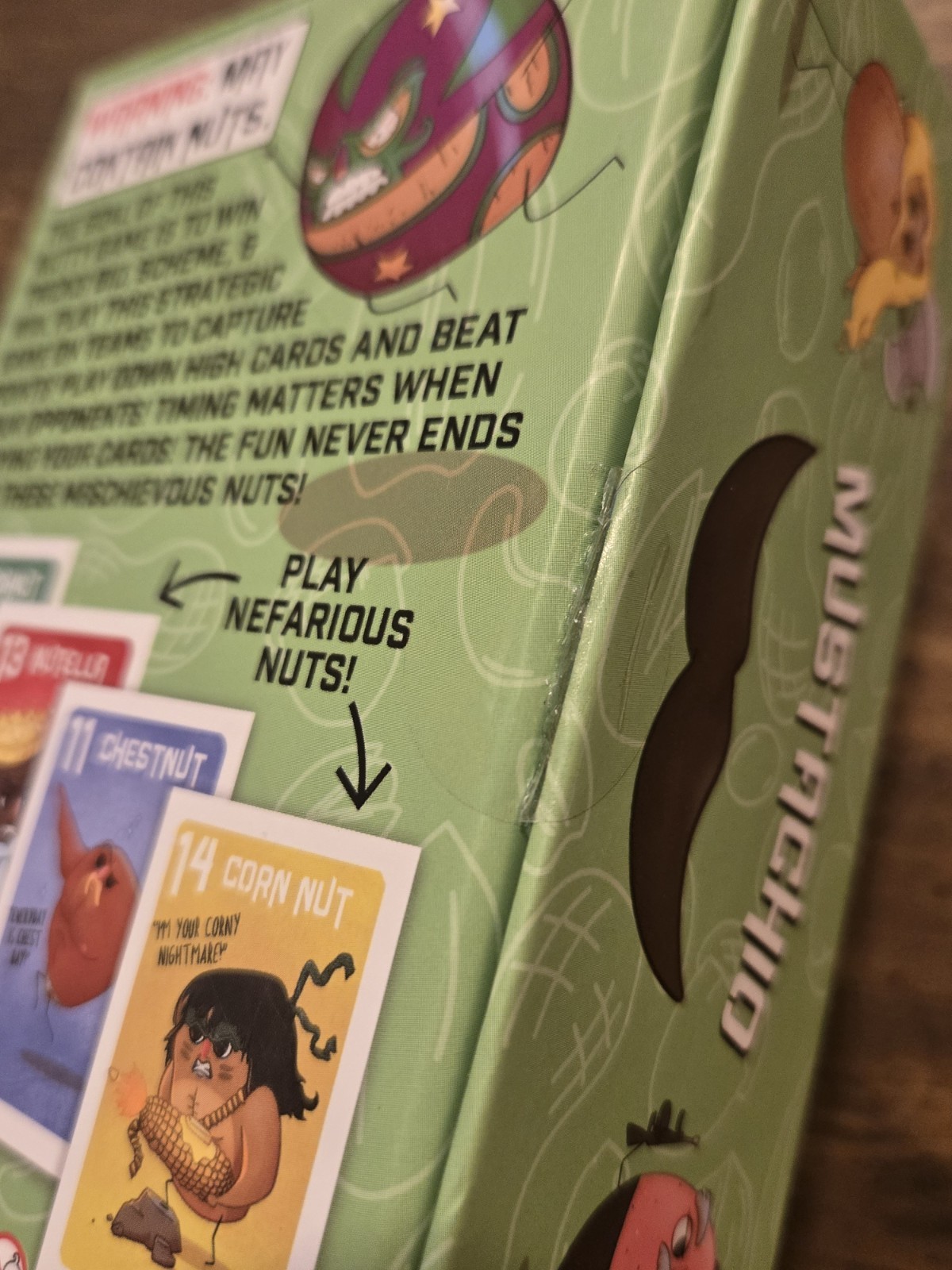 Mustachio Game By Gatwick Games A Strategy Game of Trickery