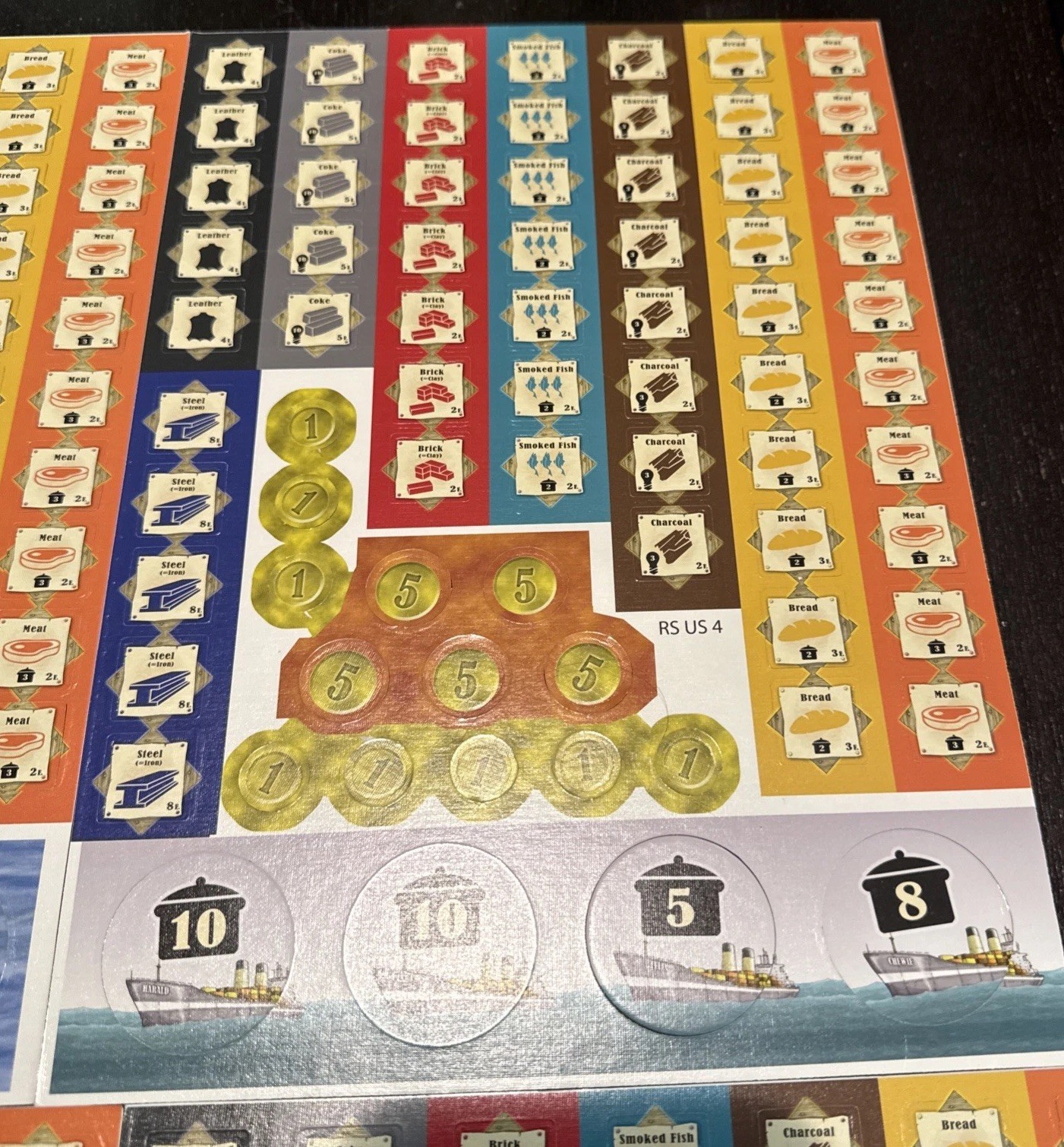 LE HAVRE Board Game Almost 100% COMPLETE 2009 MULTI AWARD WINNER See Description
