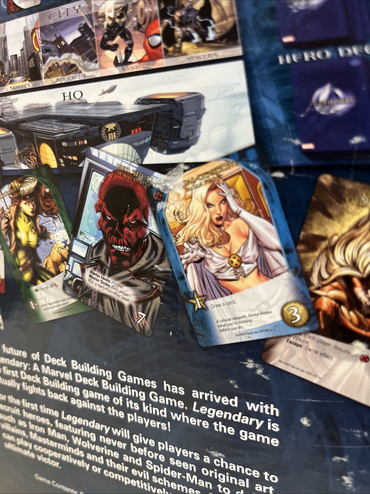 Marvel Legendary 2012 Deck Building Card Game From Upper Deck
