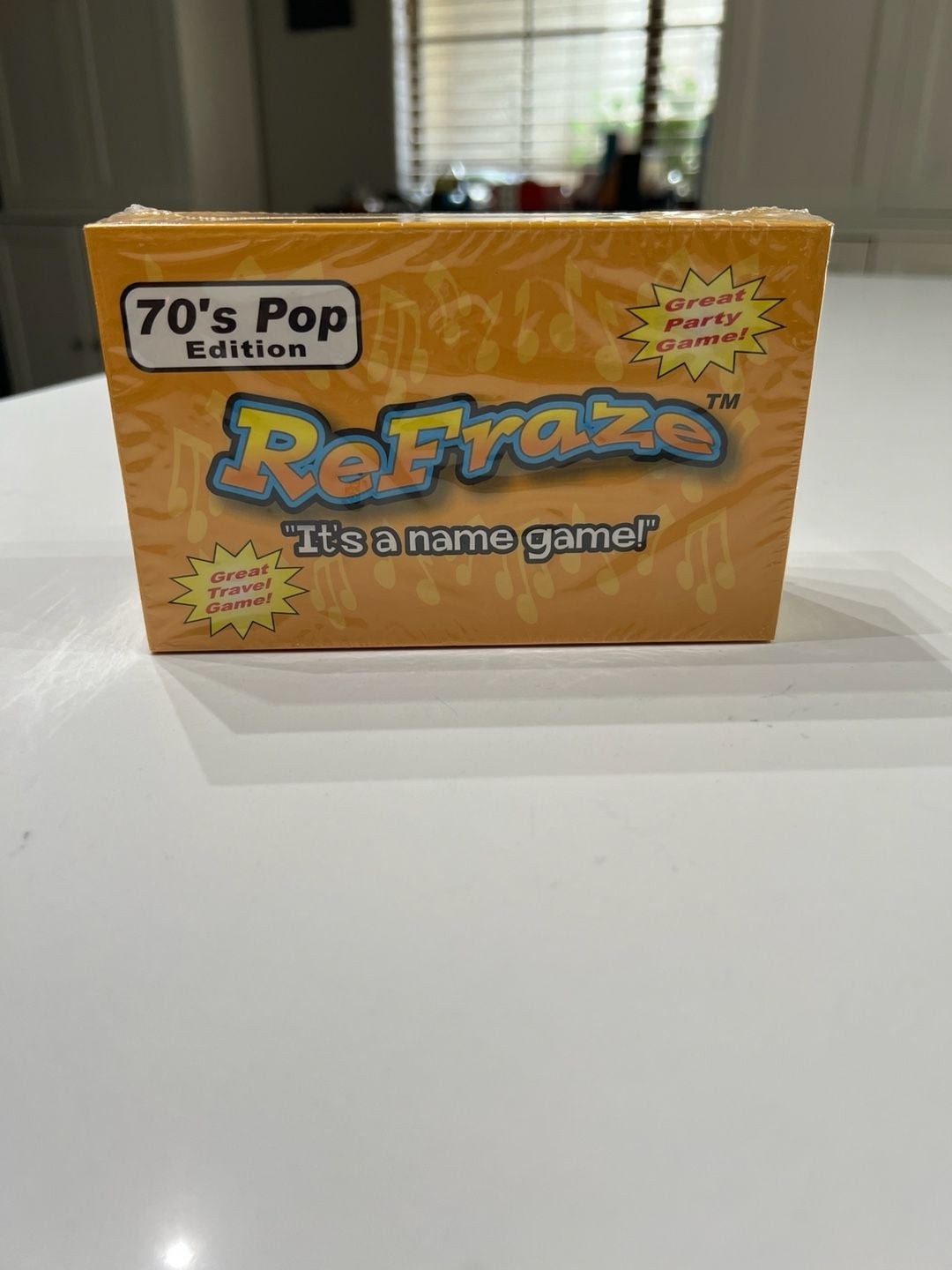 Talicor ReFraze 70’s Pop Edition Card Game Sealed New Party Travel