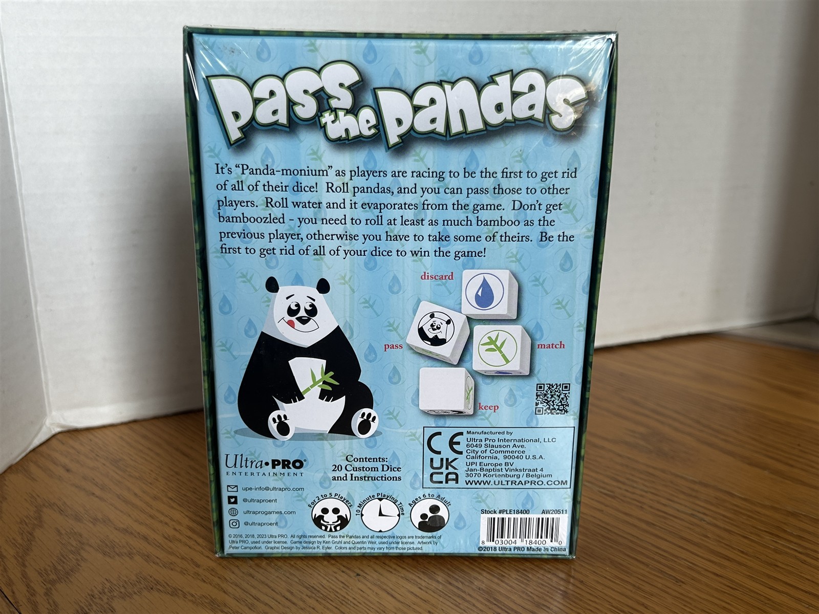 Pass The Pandas Dice Game