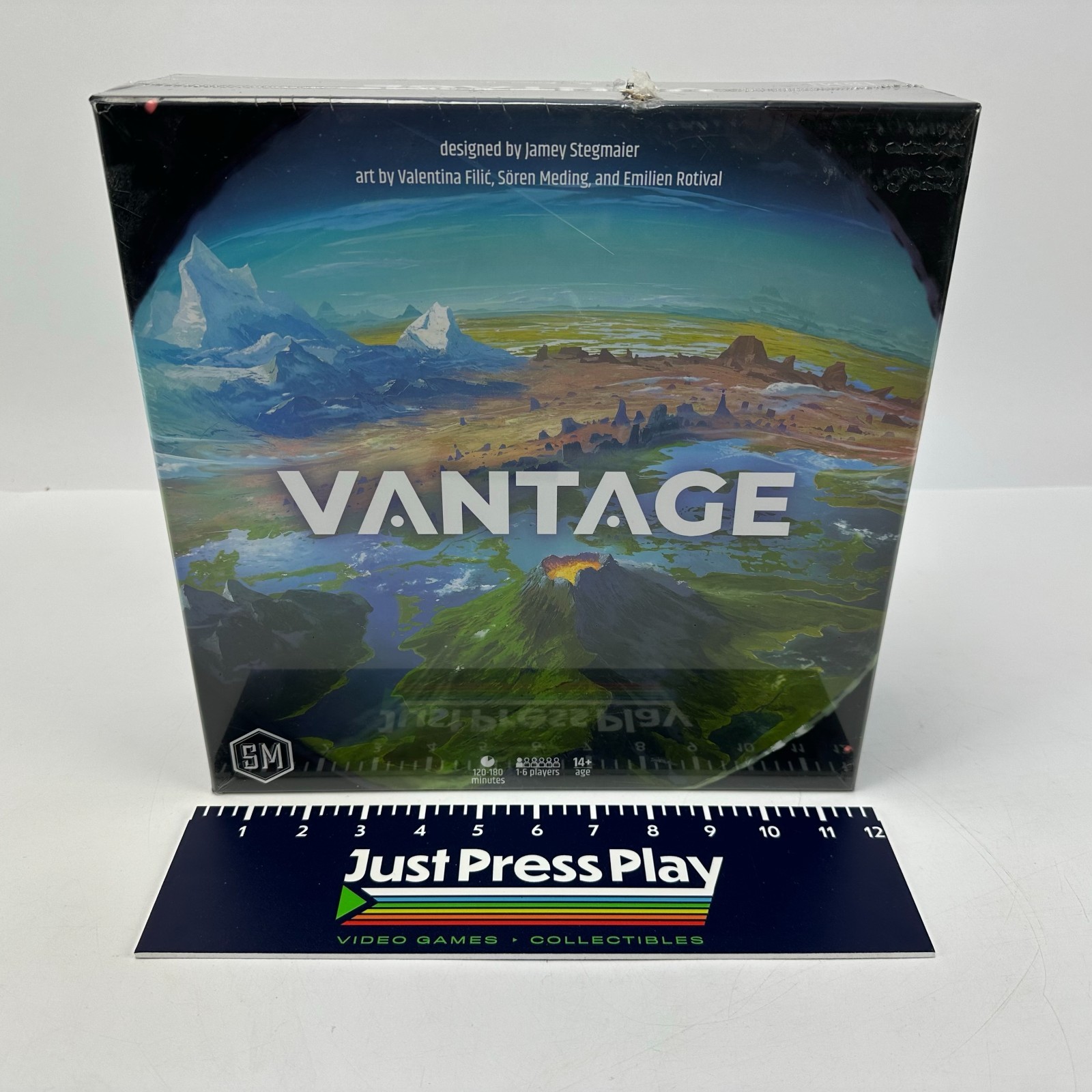 New Factory Sealed Vantage Board Game | Stonemaier SM Games 3rd Printing Read