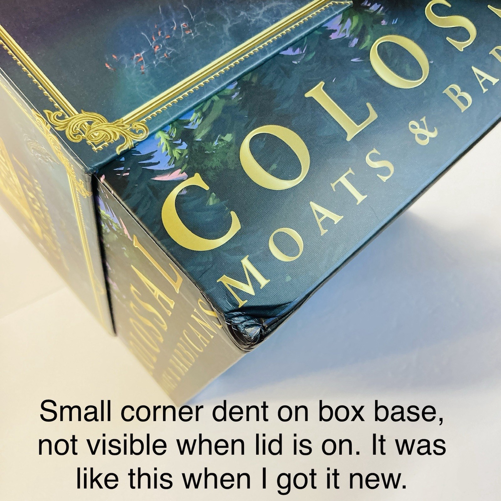 CASTLES OF MAD KING LUDWIG COLOSSAL EXPANSION Collector’s Ed w/Moats & Barbicans
