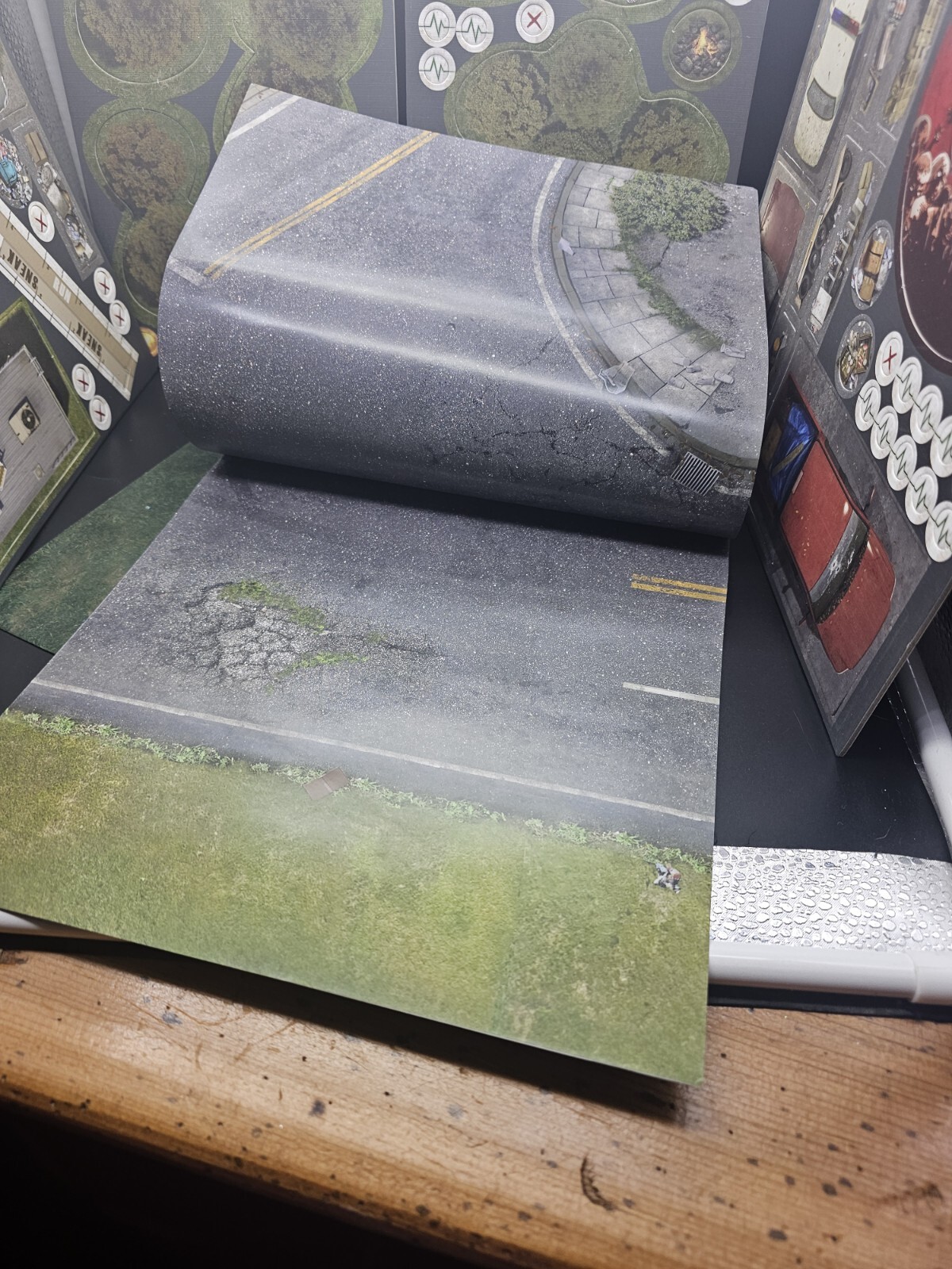 The WALKING DEAD No Sanctuary Days Gone Bye Game Expansion Replacement pieces