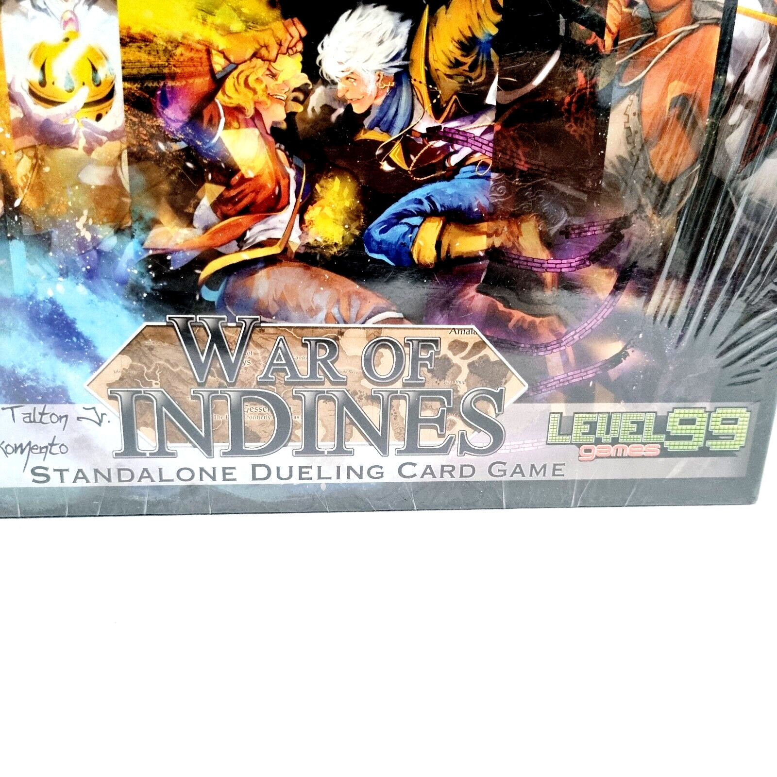 Battle Con War of Indines Duelling Card Game Level 99 Games Card 2014 Board Game