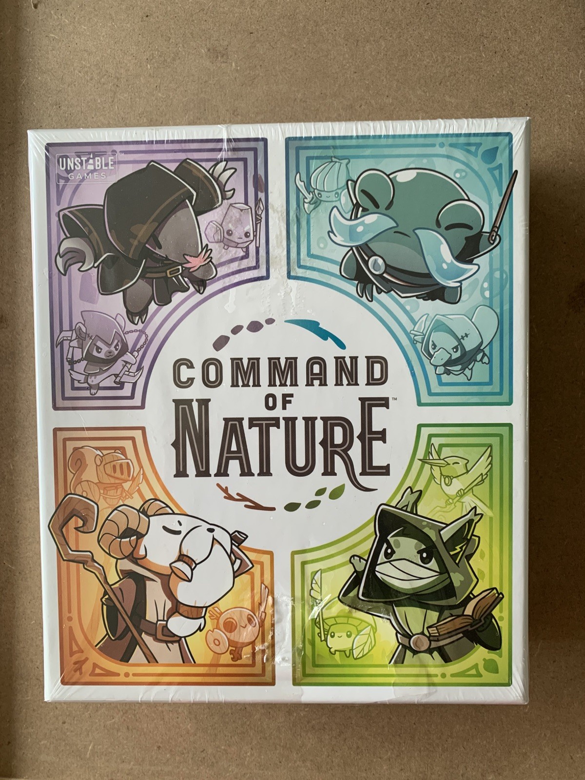 NEW Command of Nature Board Game Sealed NIB tee turtle unstable games