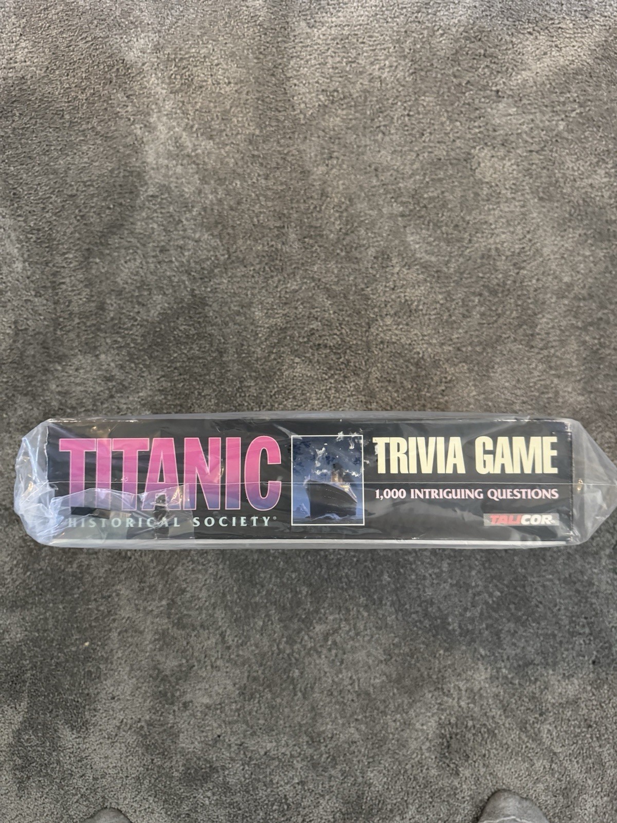 VINTAGE 1998 Titanic Historical Society Trivia Board Game by Talicor 1912 NIB