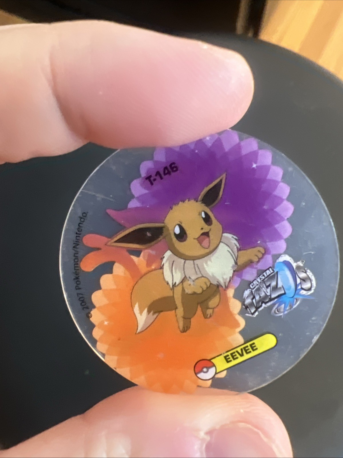 Rare Vtg Pokemon Eevee Espeon Crystal Tazos Taso Pogs Mexico Cheetos Doritos