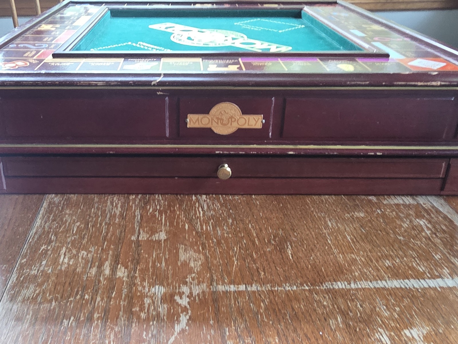 Monopoly Collector’s Edition 1991 Franklin Mint Wooden Luxury Board Game + Xtra!