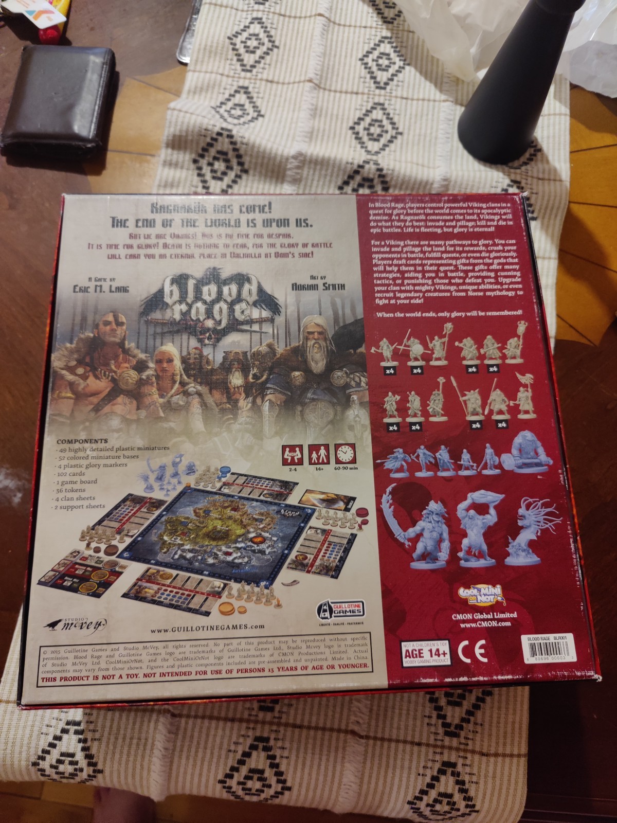 Blood Rage Board Game