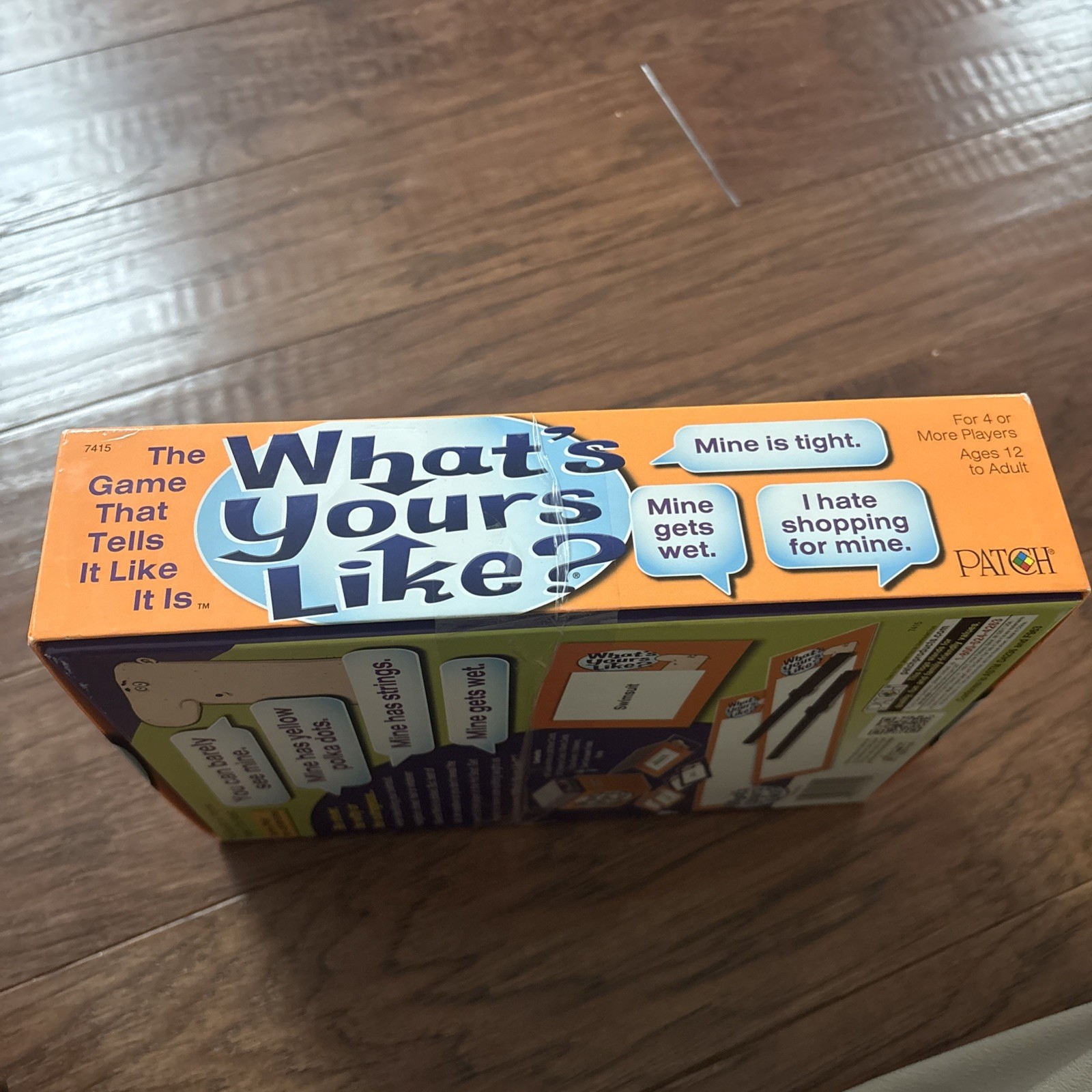 2013 What’s Yours Like Family Party Game by Patch Products Factory Sealed