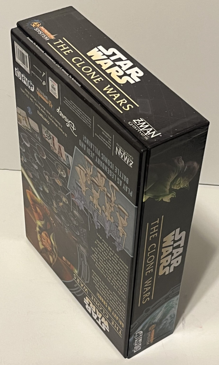 Star Wars: The Clone Wars Board Game Z-Man Games 100% Complete