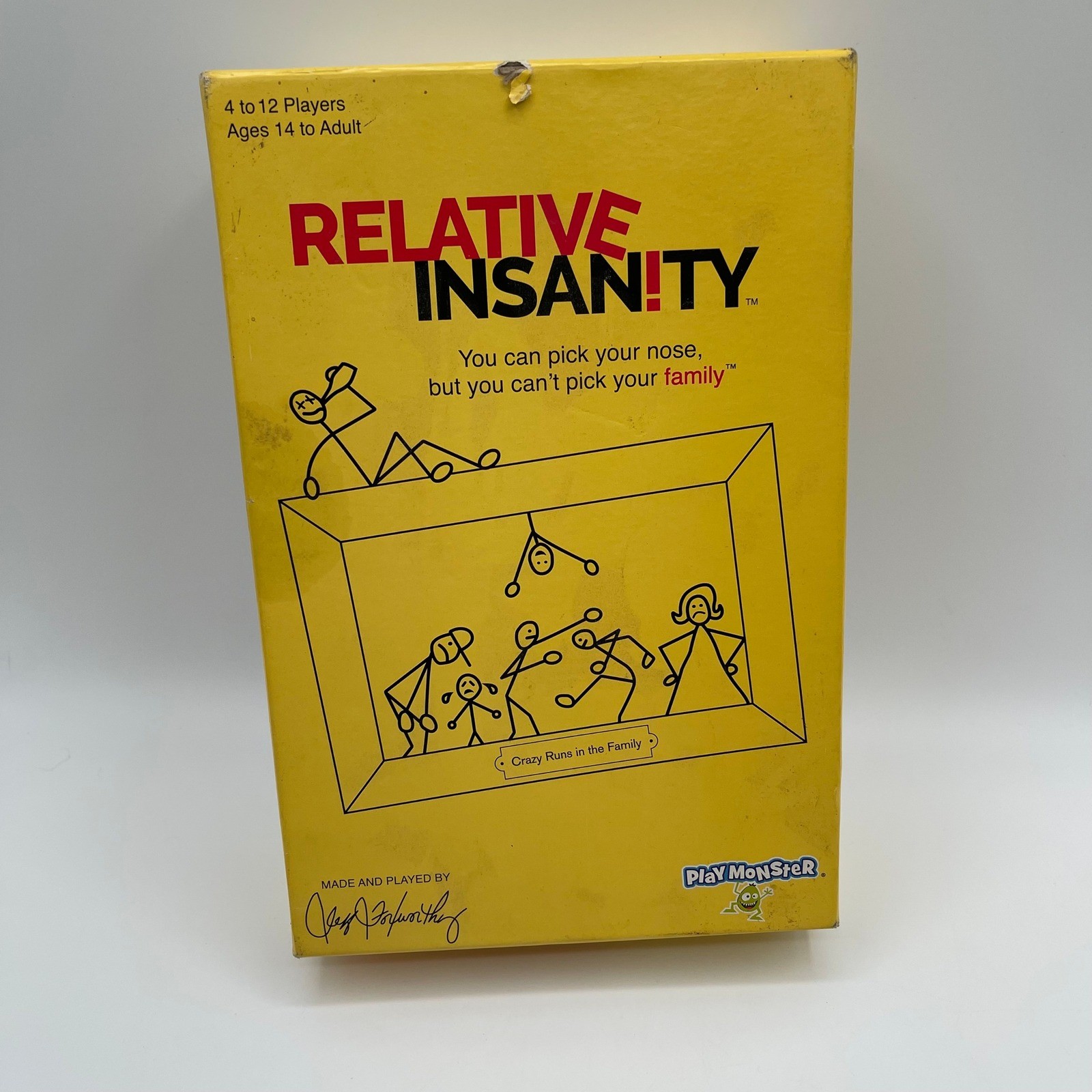 Relative Insanity Party Card Game Jeff Foxworthy PlayMonster 7441 Complete New