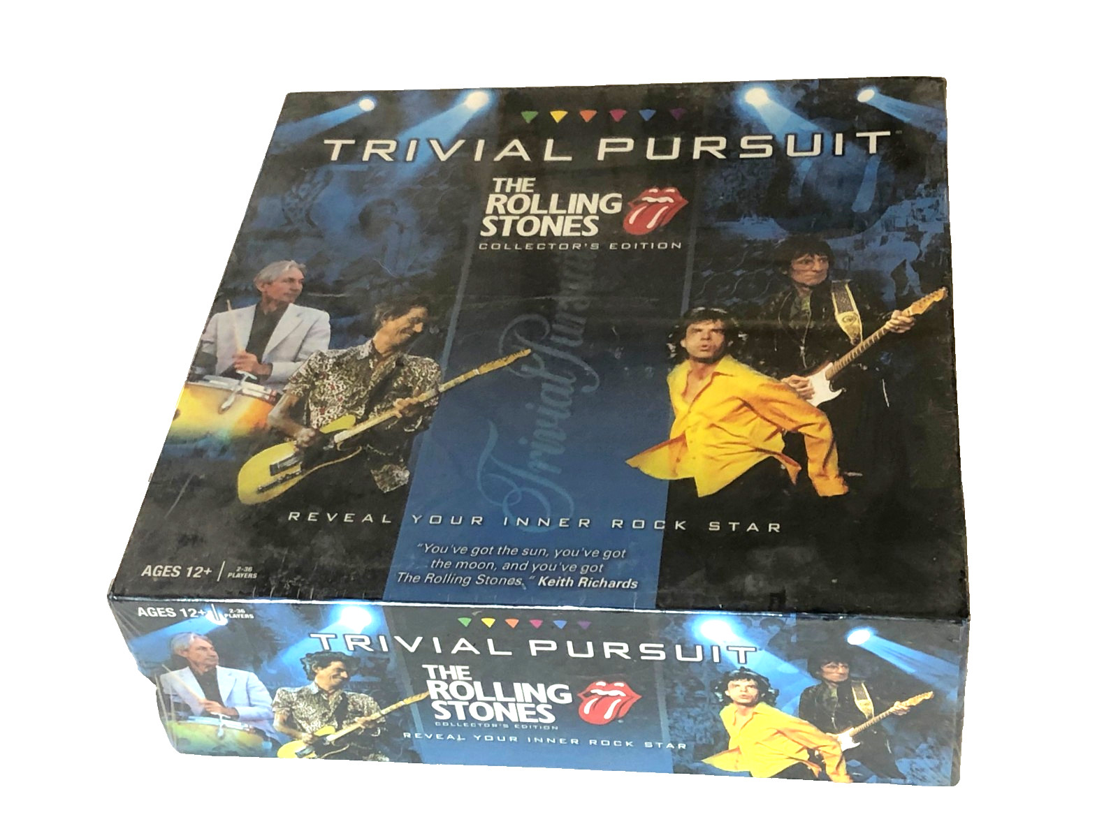 Trivial Pursuit The Rolling Stones Collector’s Edition Board Game NIB USAopoly