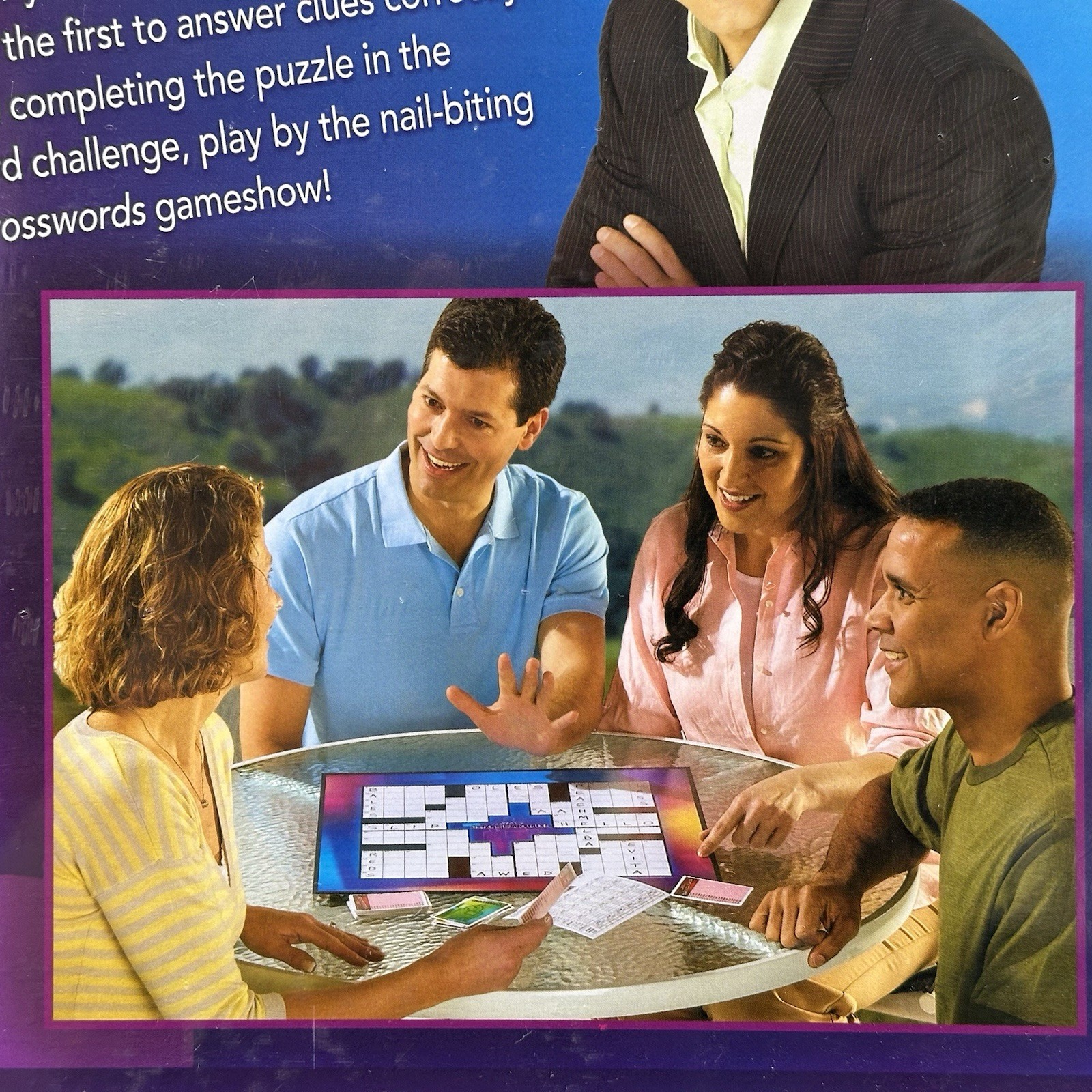 Merv Griffin’s CROSSWORDS Social Wordplay Board Game Adult Ages 12+ Sealed NEW!