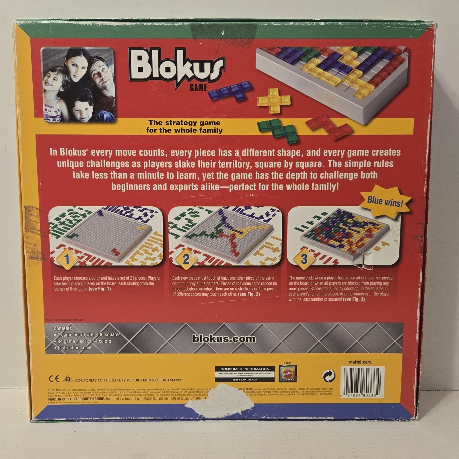 Blokus Strategy Game Educational Insights Large Version **COMPLETE**
