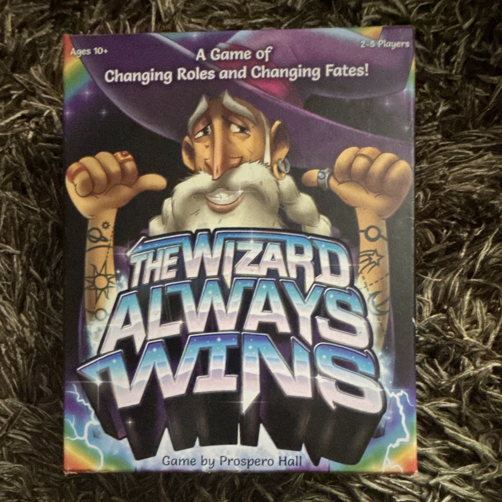 Big G Creative The Wizard Always Wins Strategy Board Game, 2-5 Players, 10+