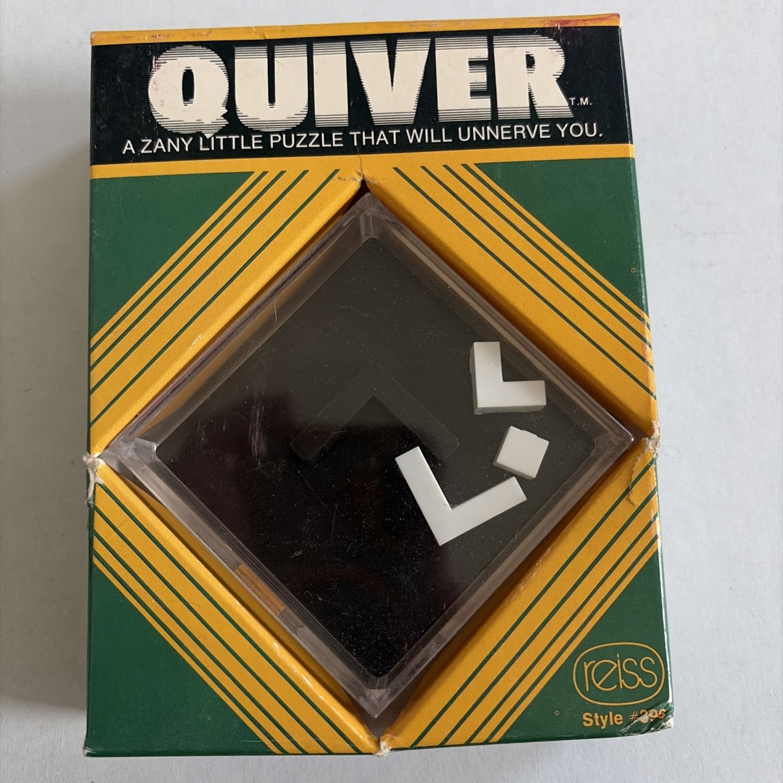 QUIVER PUZZLE REISS GAMES USA 1976 NERVE WRACKER #396