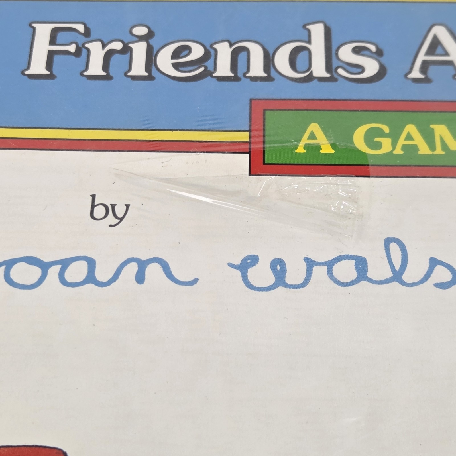 Vintage 1989 Friends Around the World Board Game NIB Joan Walsh Anglund