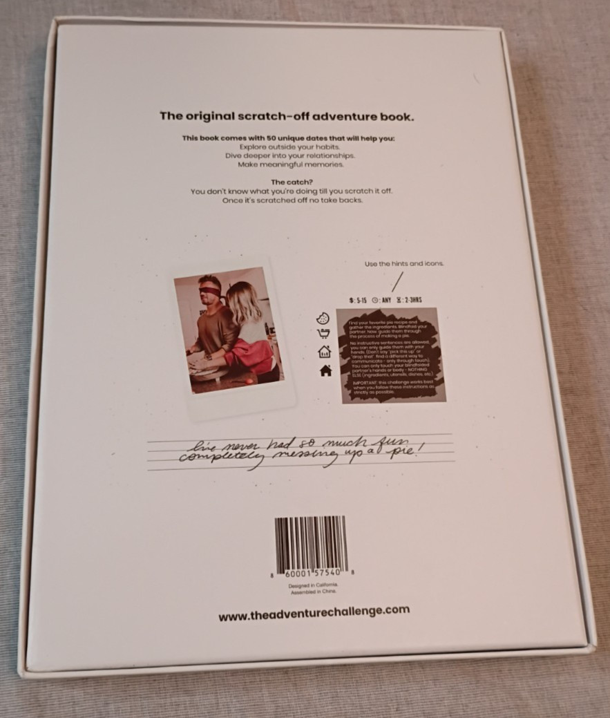 The Adventure Challenge : Couples Edition 2020 Hardcover