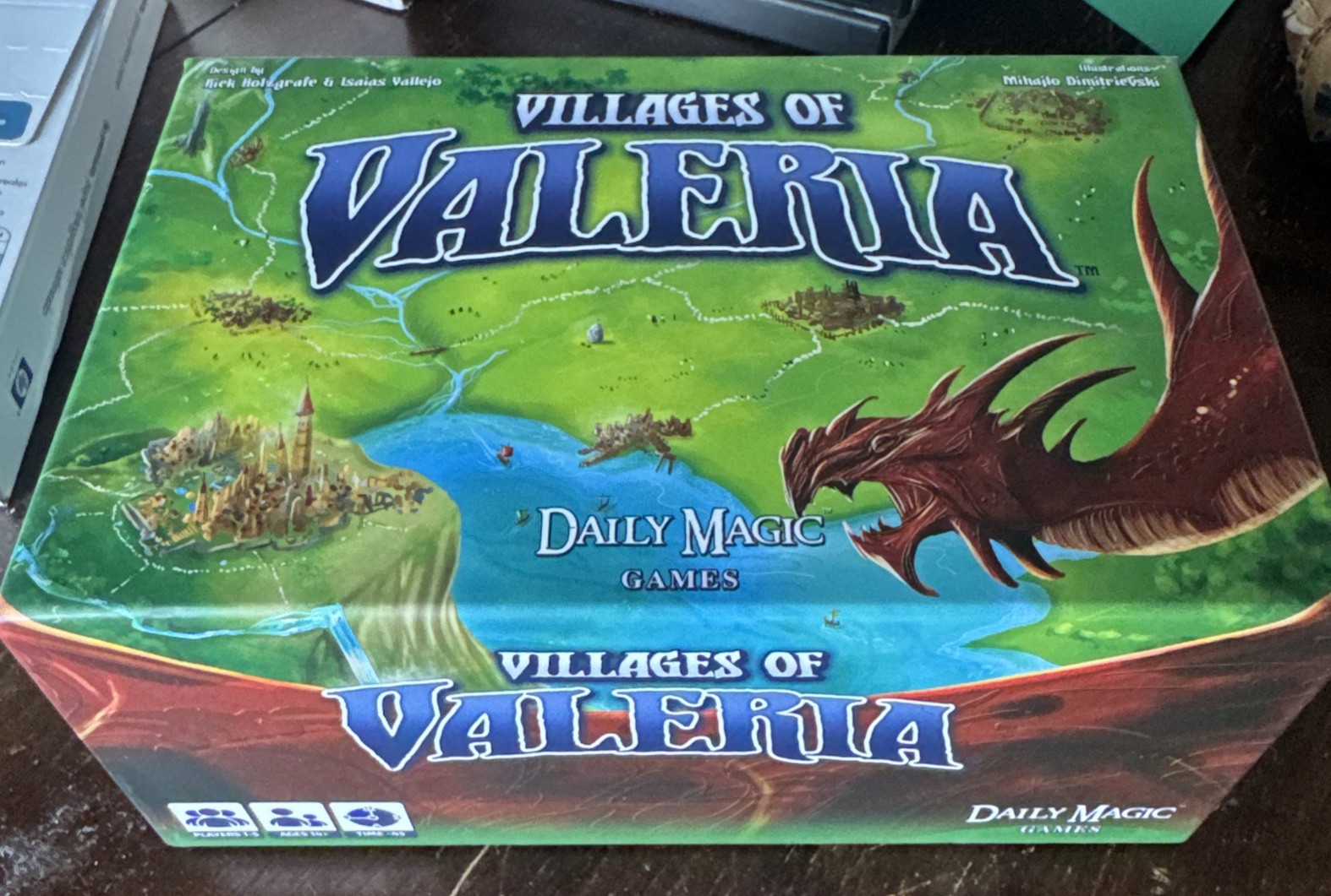 Villages of Valeria Card Game by Daily Magic Games Strategy