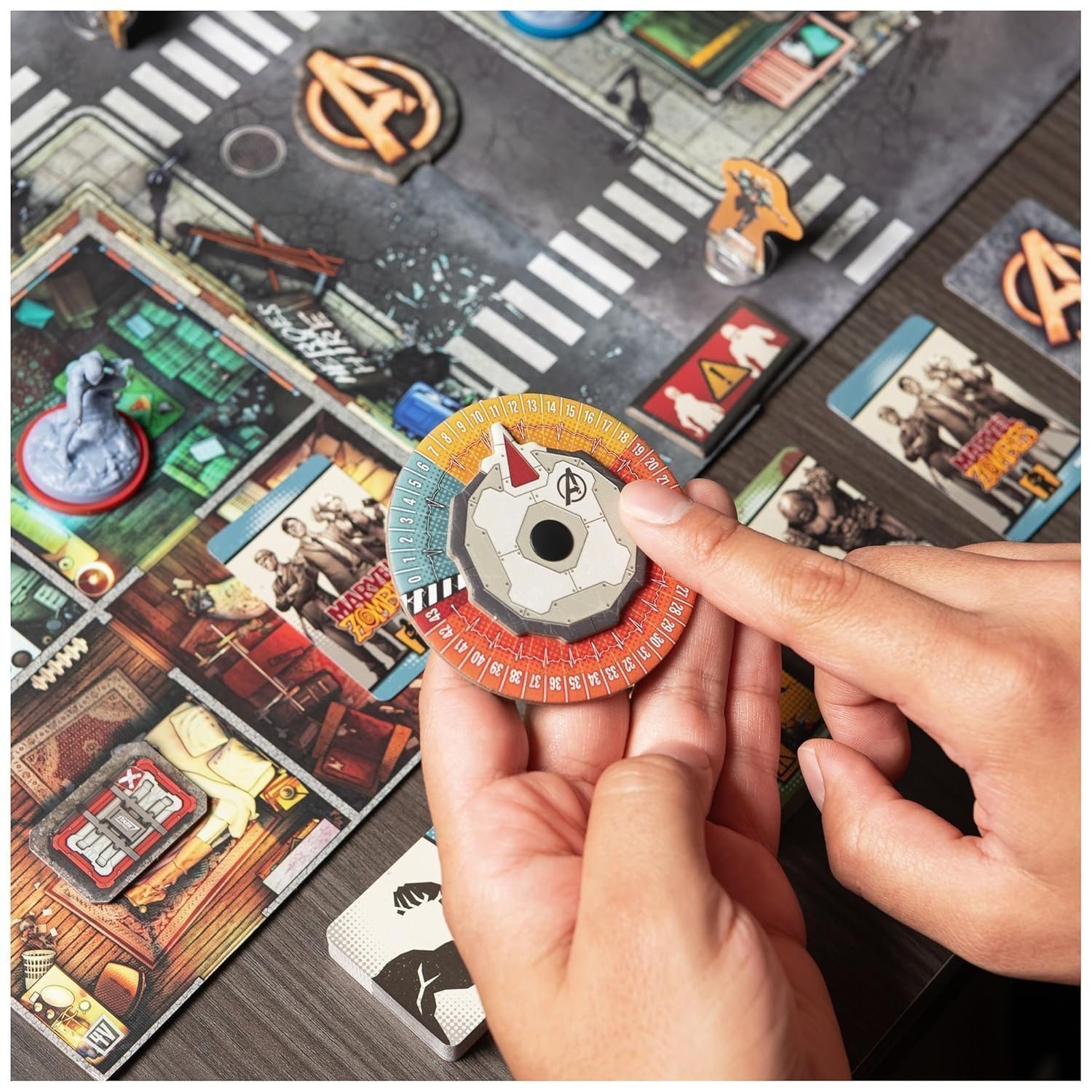Marvel Zombies: Heroes’ Resistance Board Game Spin Master 1-4 Players 14+