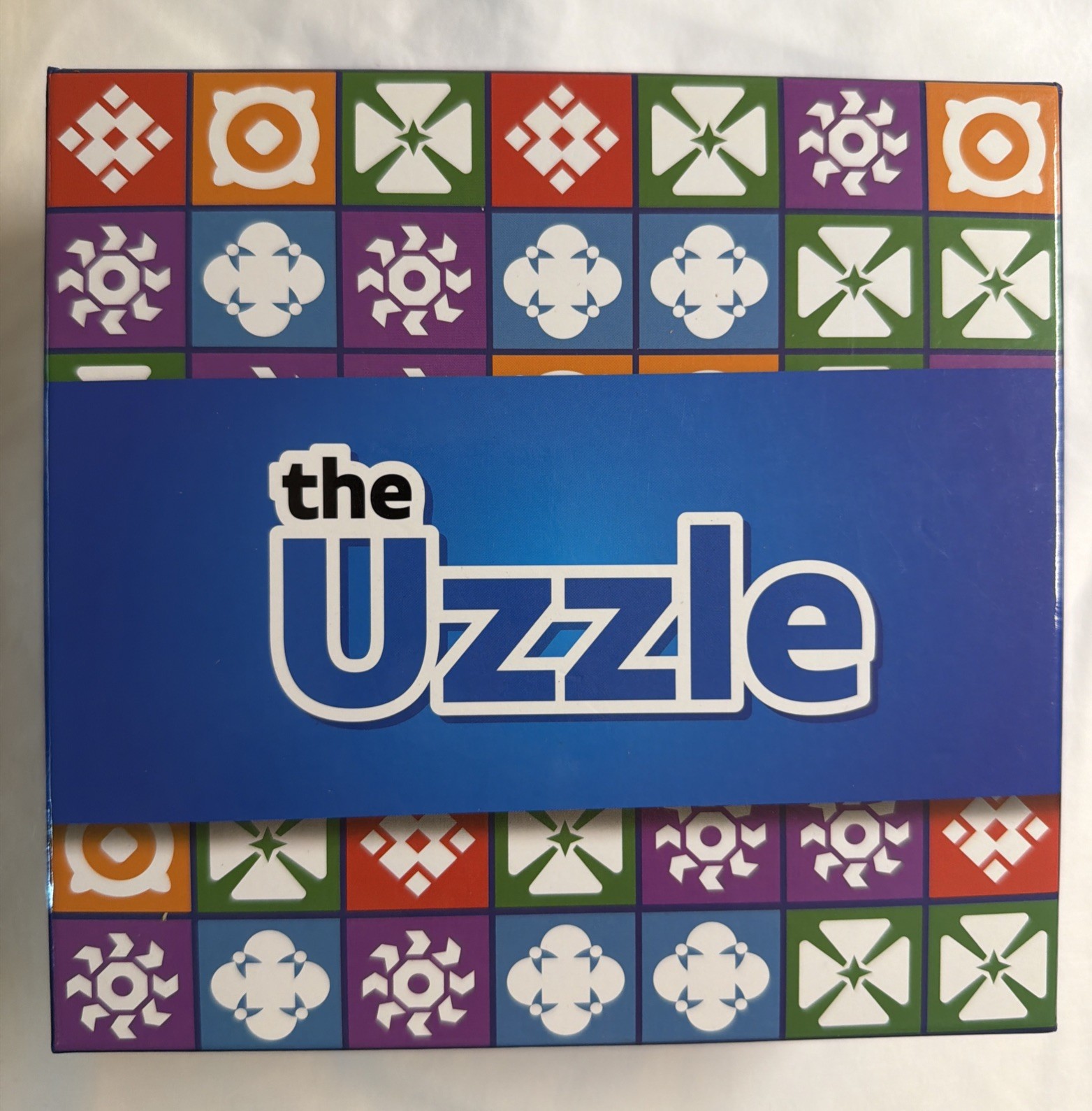 The Uzzle Board Game, Family Block Puzzle for Children & Adults 100% Complete