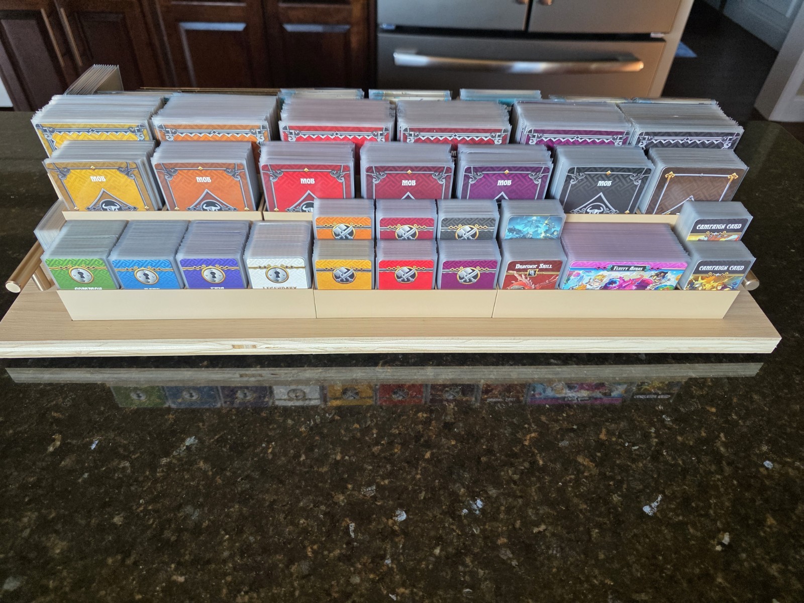 Massive Darkness 2 – Complete Card Organizer – Heavy Duty, Durable, Prototype
