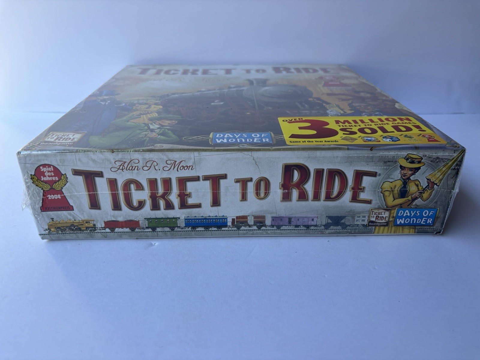Days of Wonder Ticket To Ride by Alan R. Moon Train Adventure Board Game SEALED