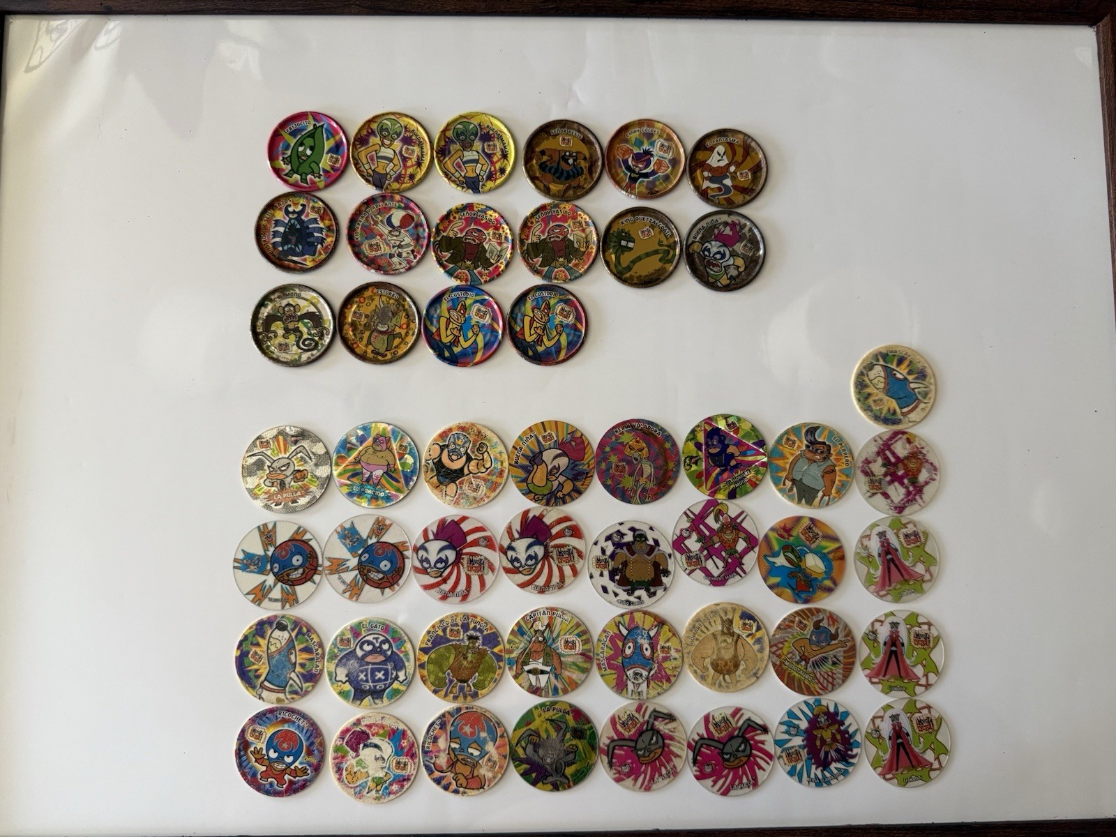 Tazos mexicanos / Mexican pogs Lot