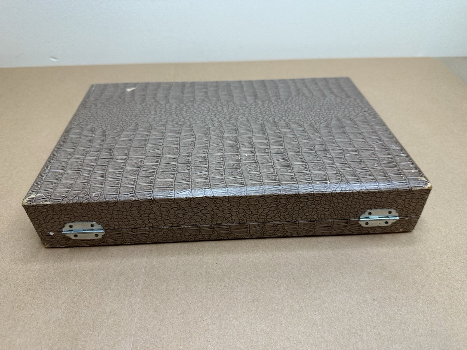 Cool Vintage Mahjong Set Bamboo Backed Tiles Retro Case
