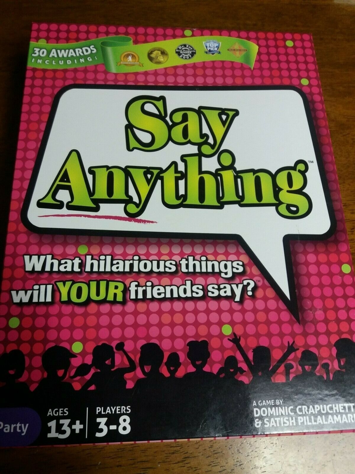 Say Anything Board Game Teen Sleepover Party Fun NorthStar Games New Outrageous